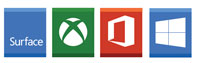 microsoft logos
